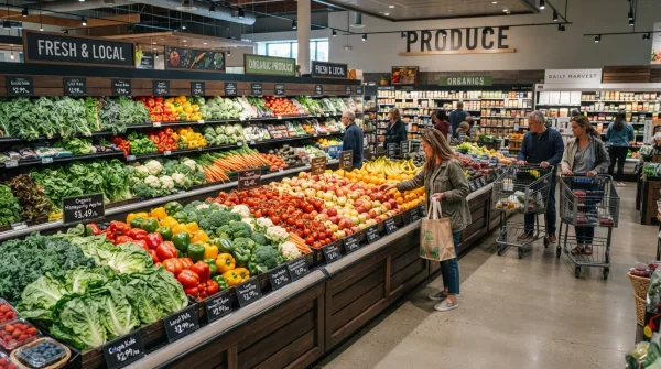 Продуктовые магазины